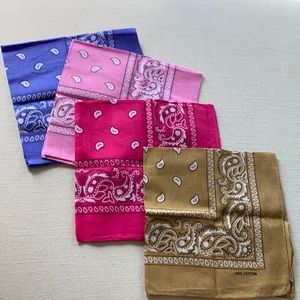 Bandanas set of 4